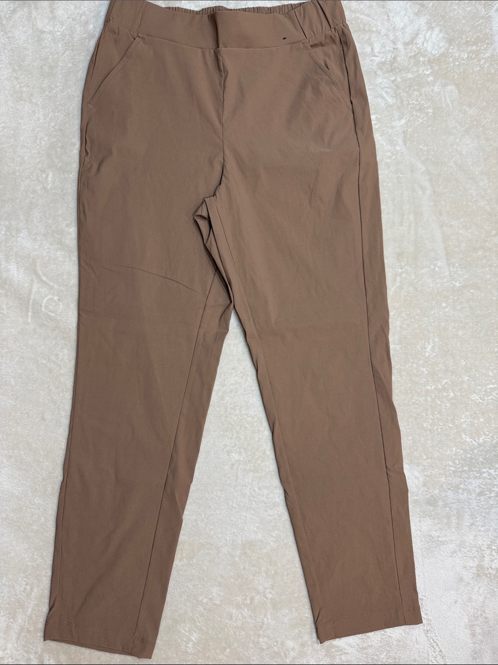Brown Stretch Chinos - Sleek Everyday Khakis